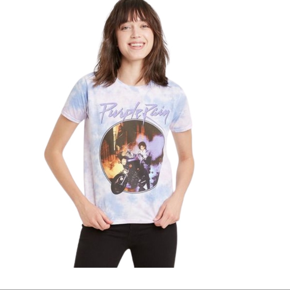 PRINCE Womens Oversized Tie Dye Tee